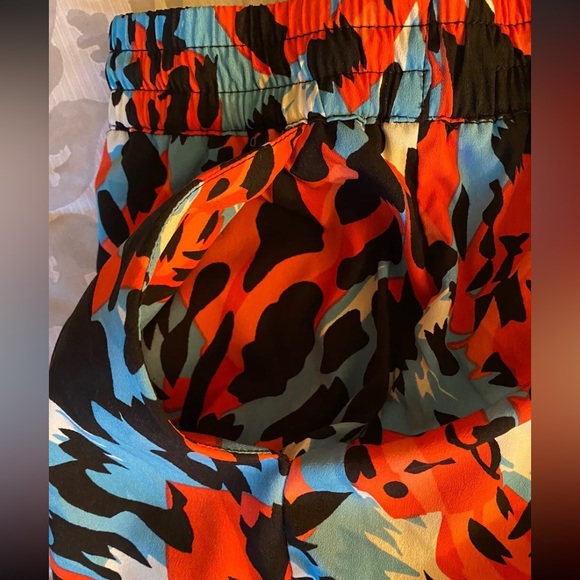 Floral Geo Print Summer Dress Shorts with Pockets Large W118 by Walter Baker - Picture 5 of 9